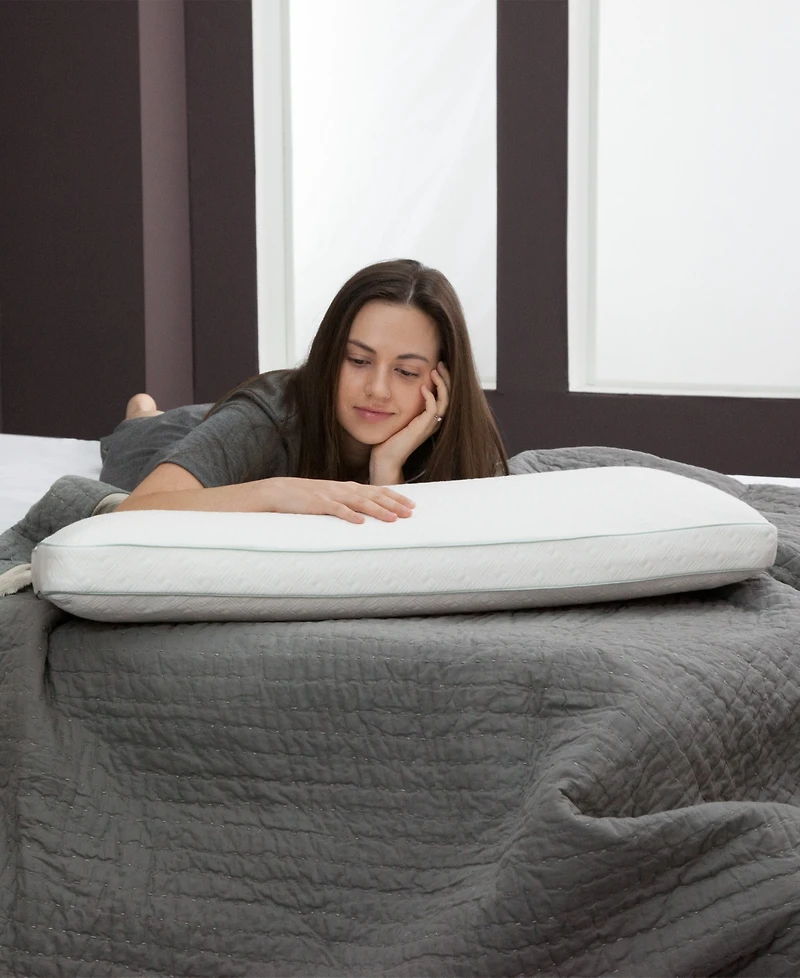 IntelliSLEEP Natural Comfort Traditional Memory Foam Pillow, King, Exclusively at Macy's