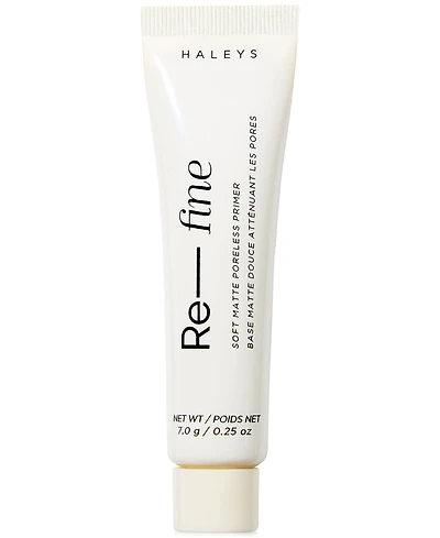 Haleys Beauty Re-Fine Soft Matte Poreless Primer, 0.25 oz.