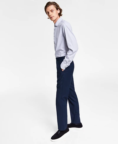 Calvin Klein Men's X-Fit Slim-Fit Stretch Suit Pants