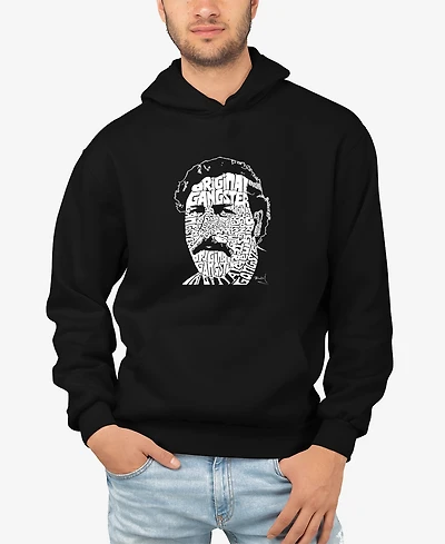 Men's Word Art Pablo Escobar Hooded Sweatshirt