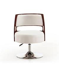 Salon Adjustable Height Swivel Accent Chair