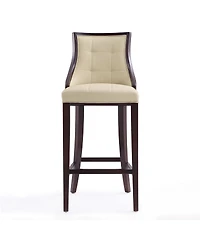 Manhattan Comfort Fifth Avenue Leatherette Upholstered Barstool