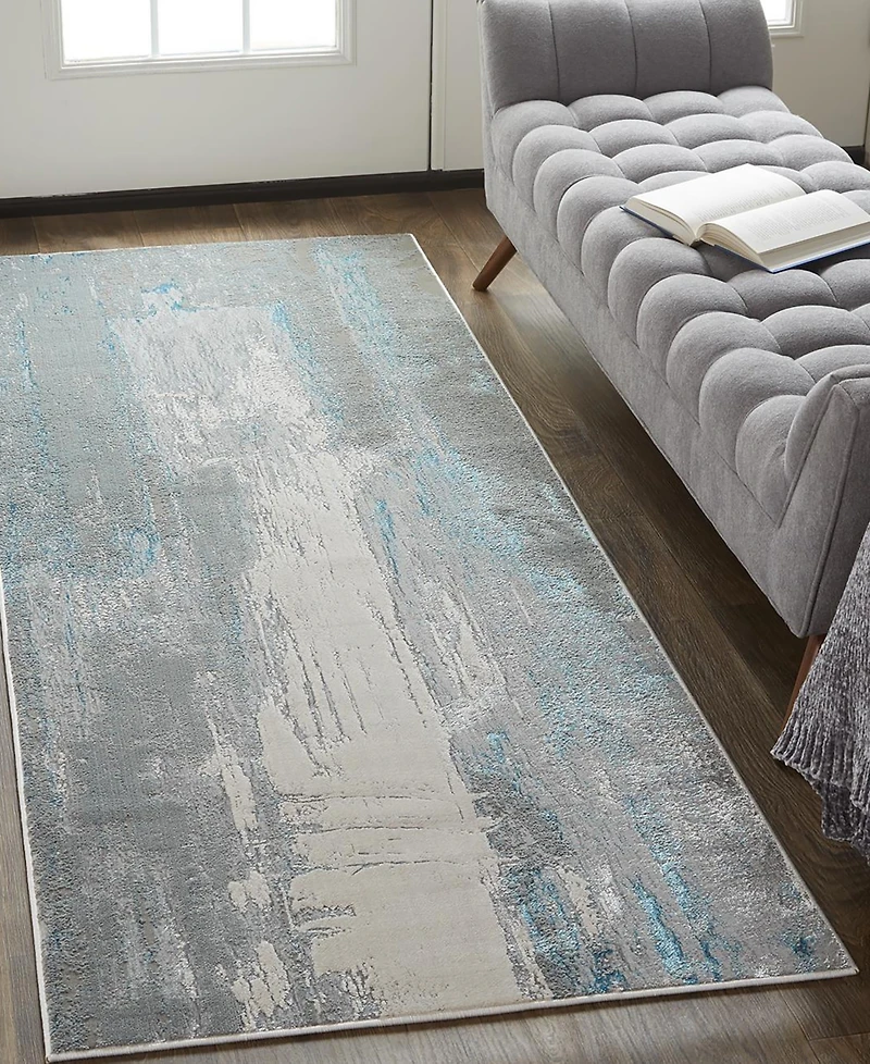 Feizy Azure R3406 2'10" x 7'10" Runner Area Rug