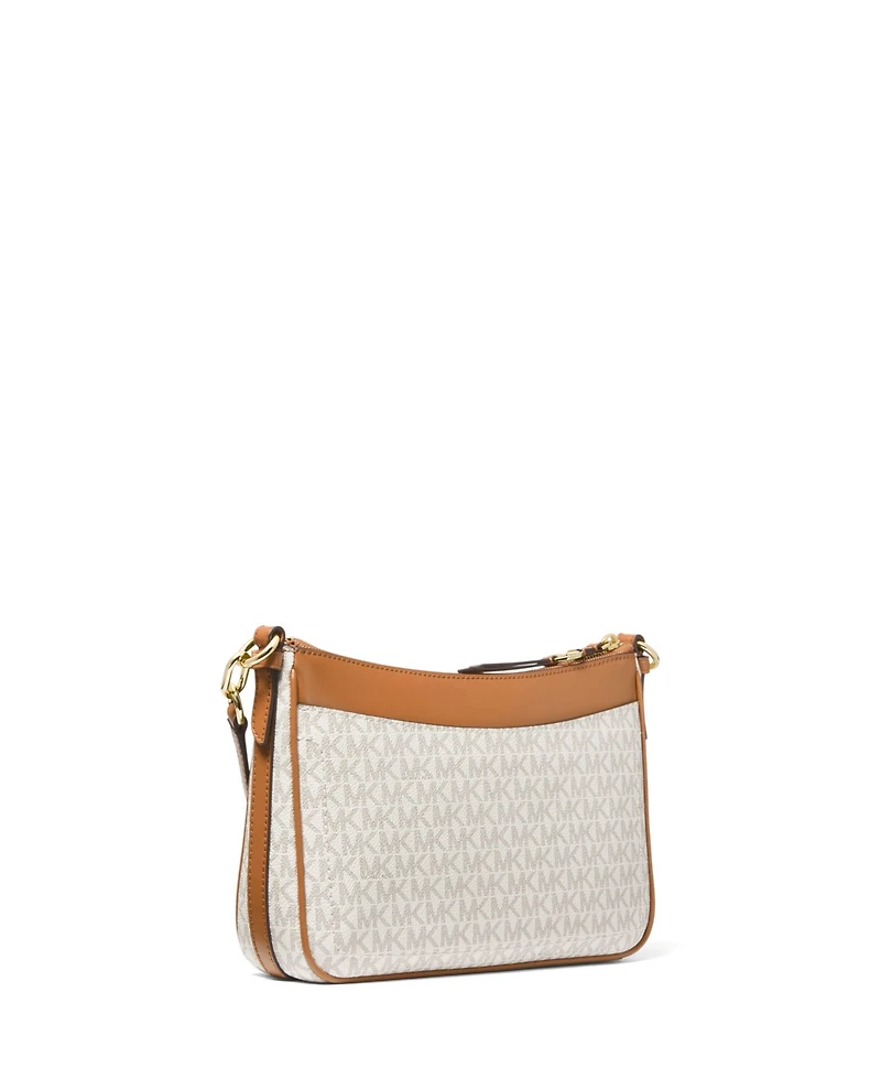 Michael Michael Kors Logo Jet Set Charm Top Zip Pochette Shoulder Bag