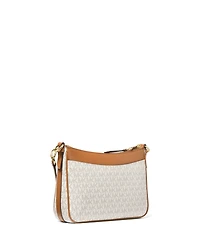 Michael Michael Kors Logo Jet Set Charm Top Zip Pochette Shoulder Bag