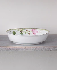 Noritake Poppy Place 32 Oz Oval Vegetable Bowl, 9.75"