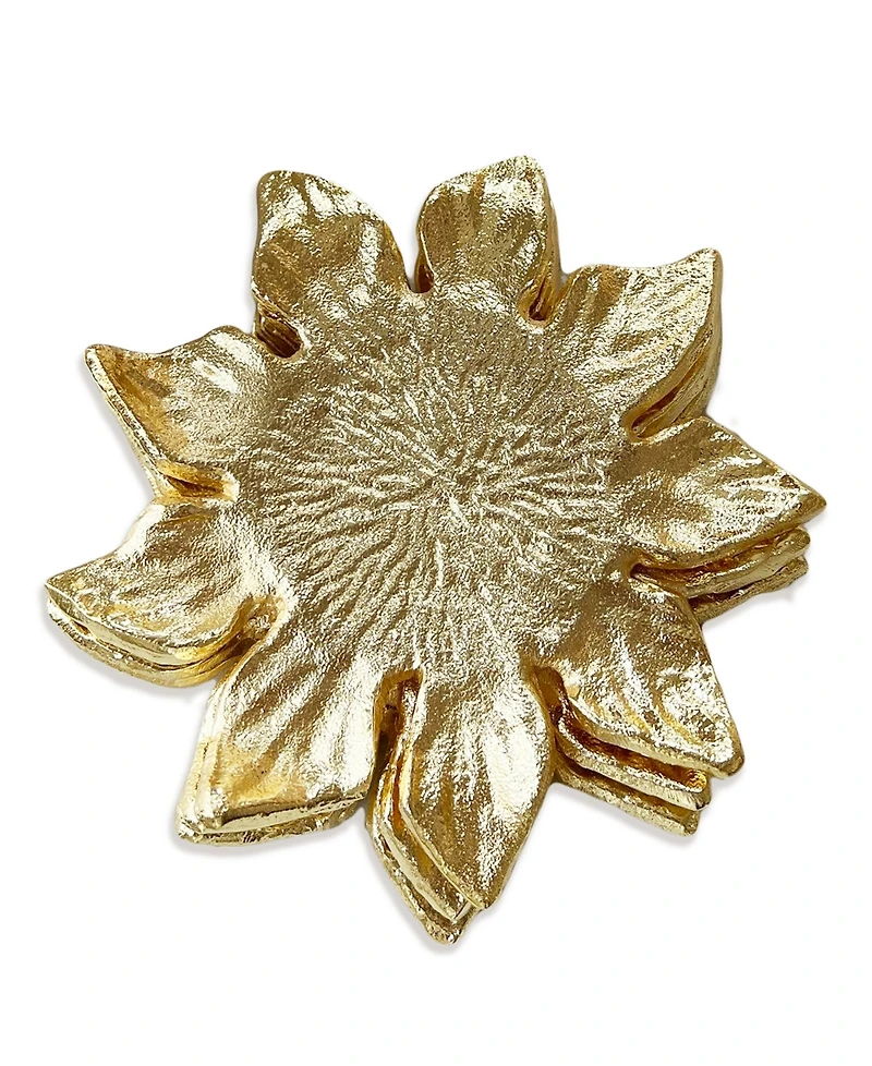 Flower Shaped Coaster, Set of 4