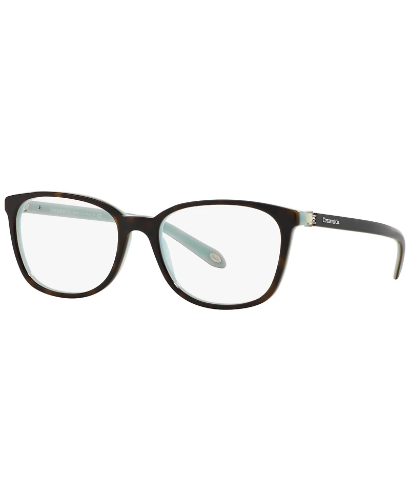 Tiffany & Co. TF2109BF Tiffany Aria Women's Square Low Bridge Fit Eyeglasses