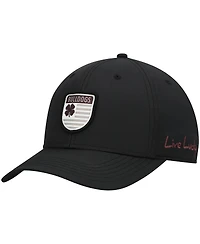 Men's Black Mississippi State Bulldogs Nation Shield Snapback Hat