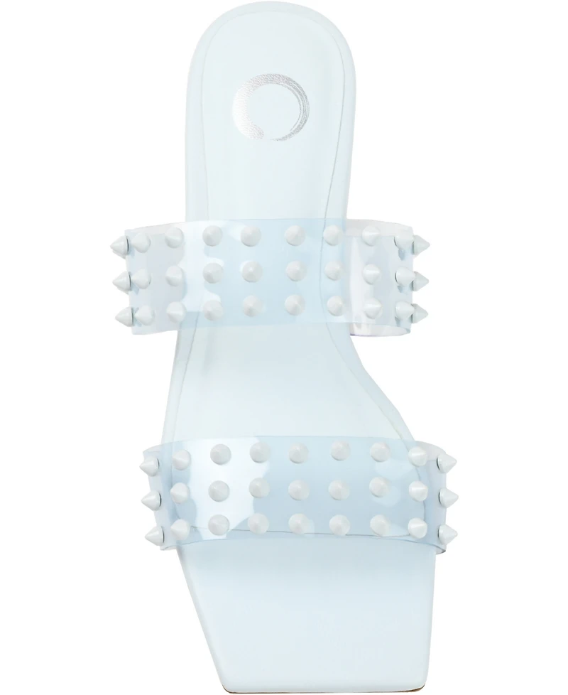 Journee Collection Women's Katari Lucite Sandals