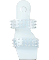 Journee Collection Women's Katari Lucite Sandals