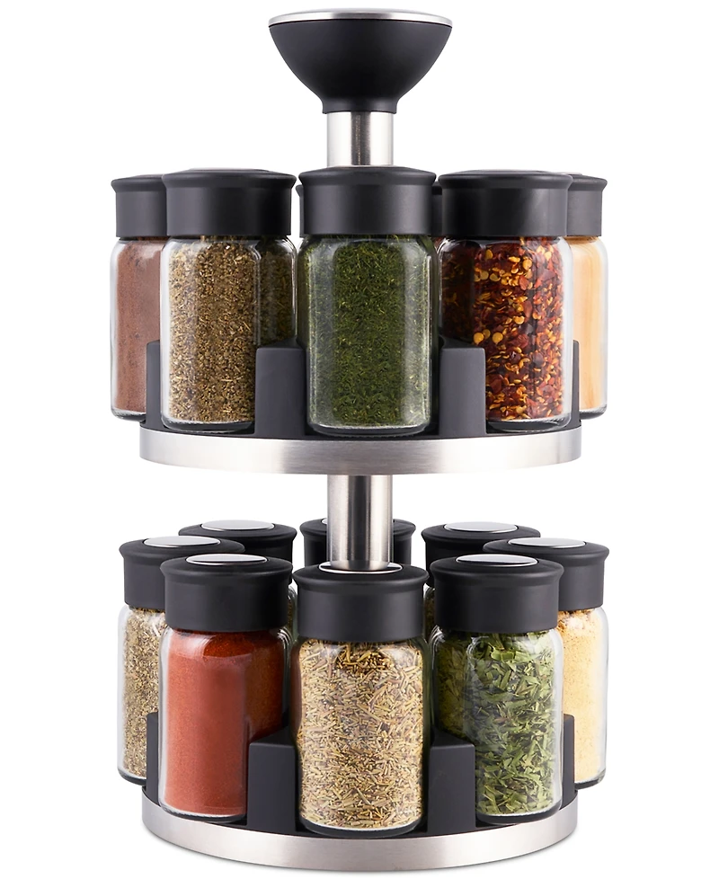 Cole & Mason Brixham 16-Jar Spice Carousel