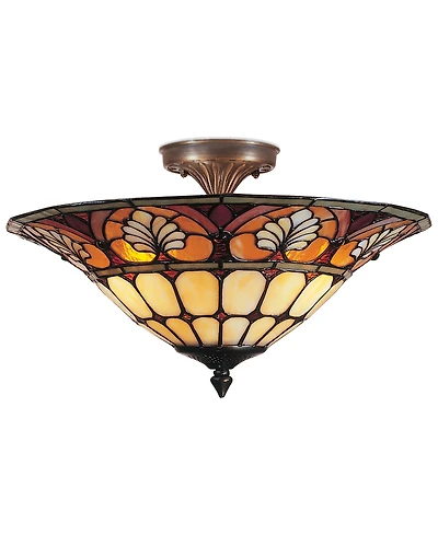 Dale Tiffany Semi-Flush Mount Ceiling Fixture