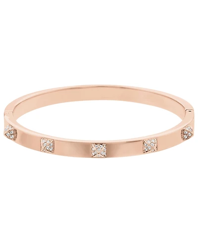 Swarovski Tactic Rose Gold Tone Plated Bangle