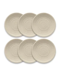 Abode Homewares Planta Artisan 6-Piece Dinner Plate Set