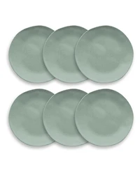 Abode Homewares Wheat Pp 6-Piece Salad Plate 8.5"