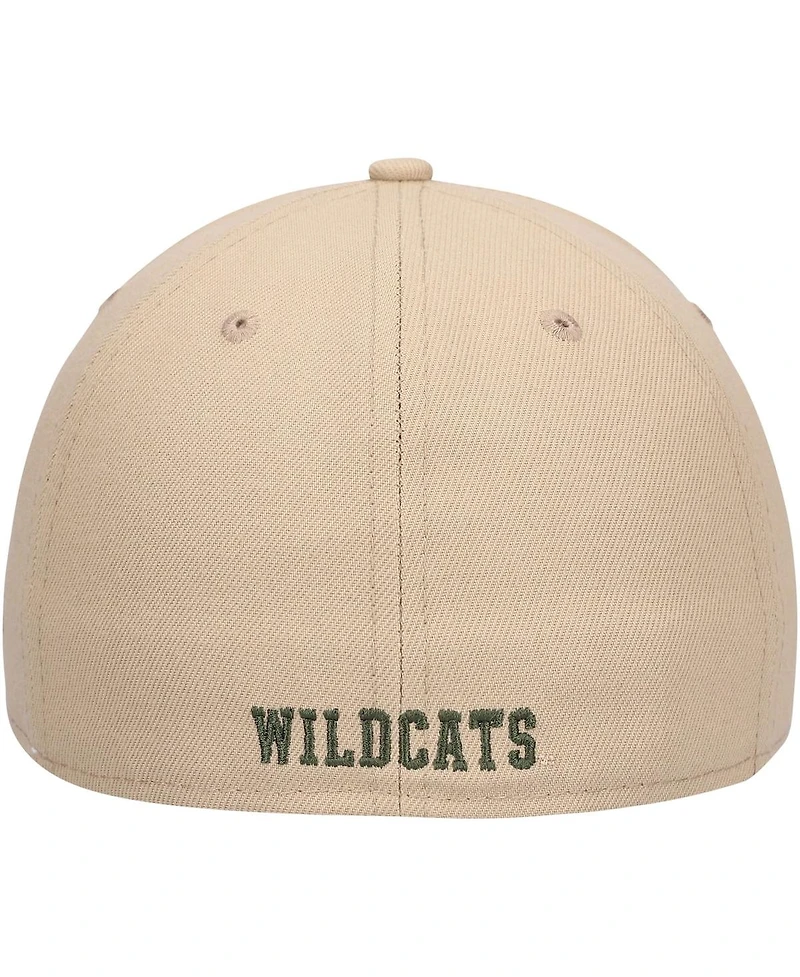Men's New Era Tan Kentucky Wildcats Camel & Rifle 59Fifty Fitted Hat