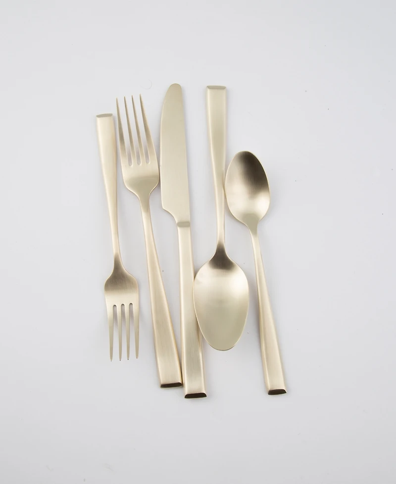 Cambridge Silversmiths Samira Satin 20-Piece Flatware Set, Service for 4