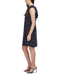 Robbie Bee Petite Bow-Back Trapeze Dress