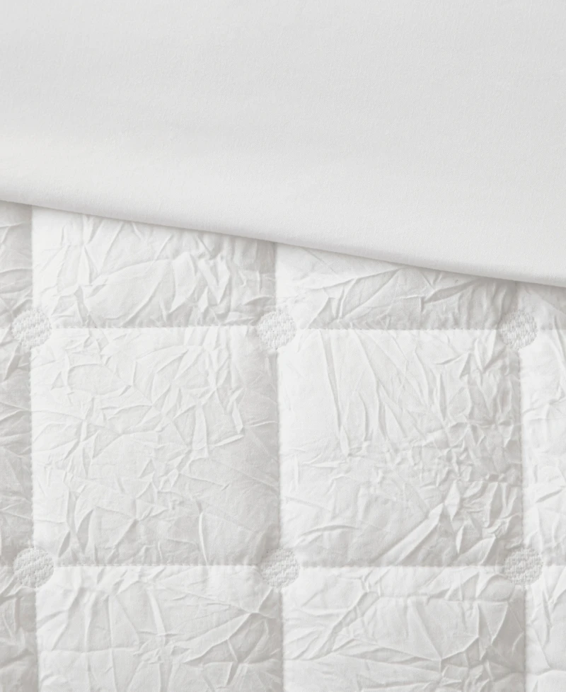 N Natori Cocoon Quilt Top 3-Pc. Duvet Cover Set