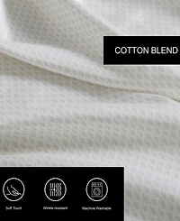Vera Wang Lace 800 Thread Count Cotton Blend Sateen 4-Pc. Sheet Set, King