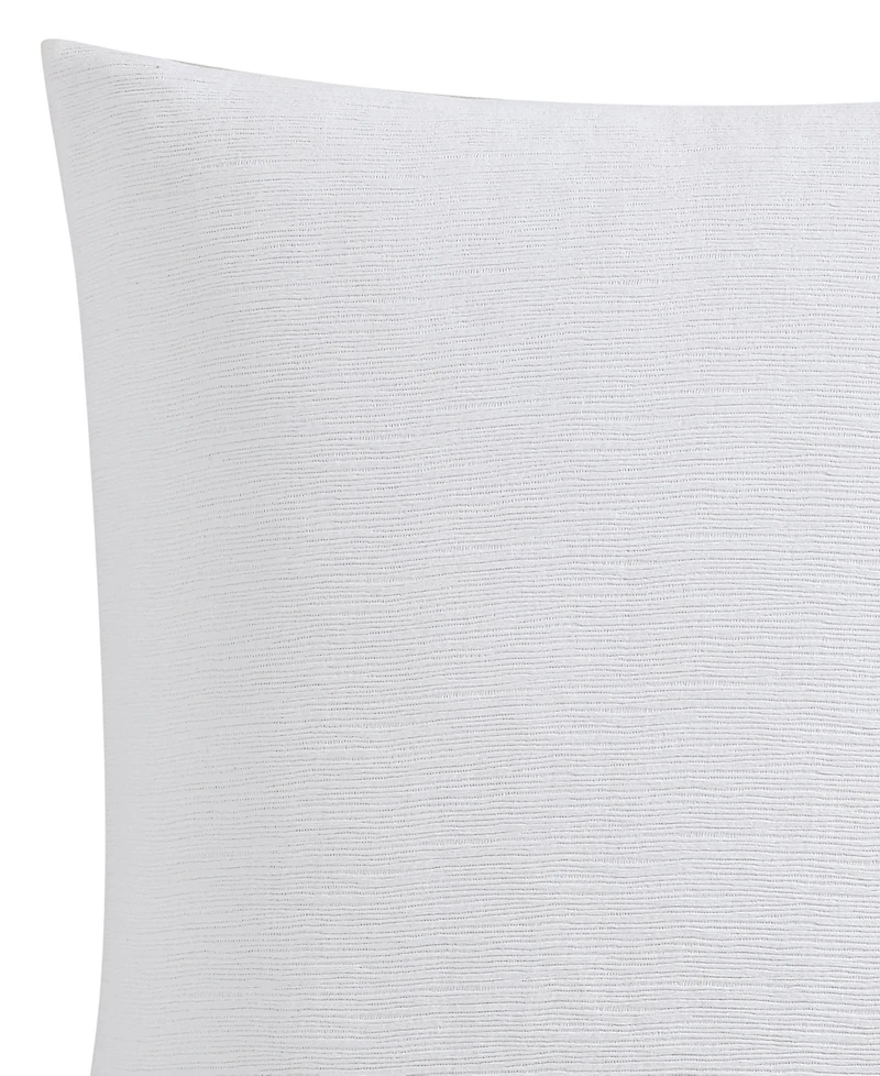 Vera Wang Solid Textured Pleats European Sham Set
