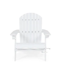 Bellwood Outdoor Acacia Folding Adirondack Chair