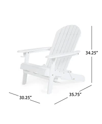 Bellwood Outdoor Folding Adirondack Chairs Set, 2 Piece