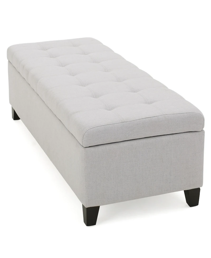 Mission Storage Ottoman