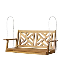 Alejandro Outdoor Hanging Porch Swing
