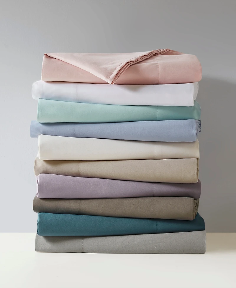 Madison Park 3M-Microcell Solid 4-Pc. Sheet Set, California King
