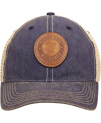 Men's Navy Villanova Wildcats Target Old Favorite Trucker Snapback Hat