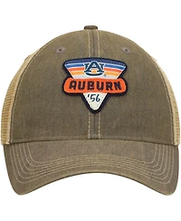 Men's Gray Auburn Tigers Legacy Point Old Favorite Trucker Snapback Hat