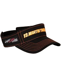 Men's Joe Gibbs Racing Team Collection Black Martin Truex Jr Visor