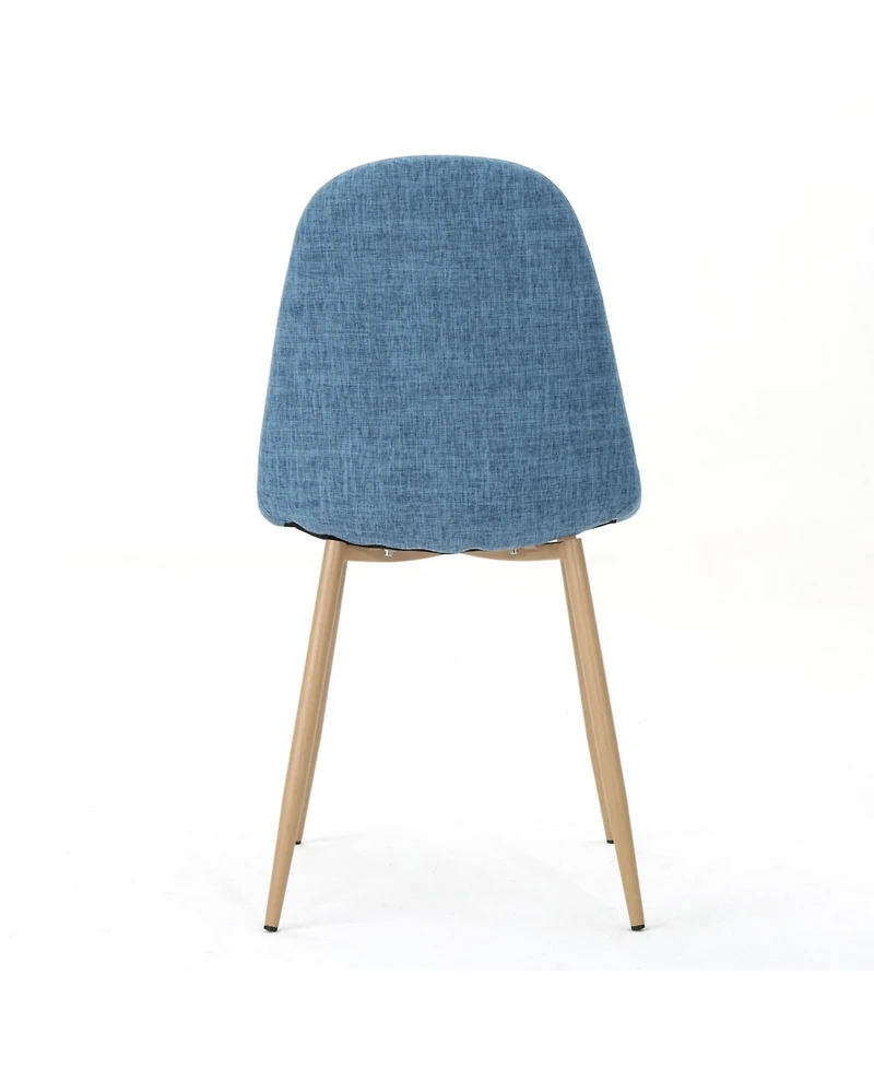 Raina Mid Century Modern Dining Chairs Set, 2 Piece