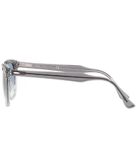 Ray-Ban Unisex Low Bridge Fit Sunglasses, Hawkeye 54