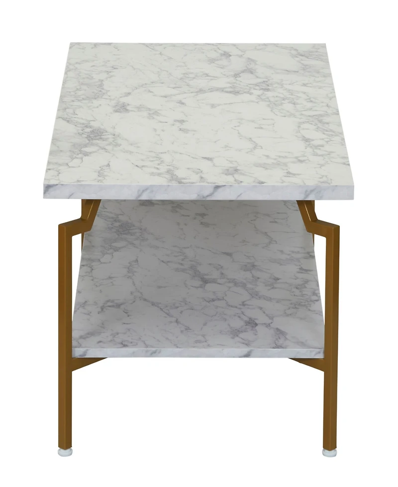 Crown Modern Marble Coffee Table