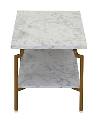 Crown Modern Marble Coffee Table