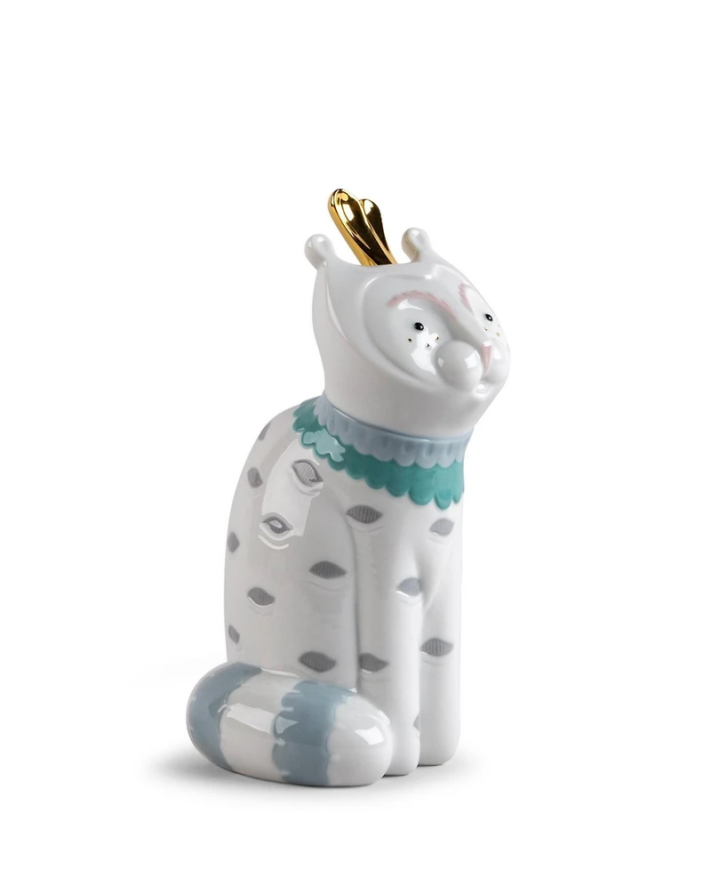 Unusual Friends Cat Figurine