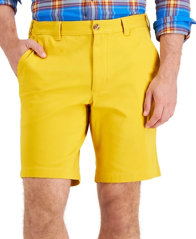 Club Room Men's Regular-Fit 9" 4-Way Stretch Shorts, Created for Macy's