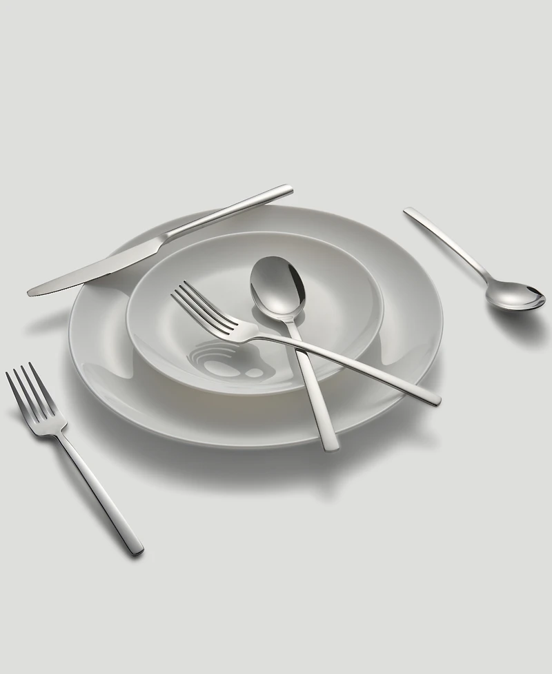 Cambridge Silversmiths Beacon Mirror 20-Piece Flatware Set, Service for 4