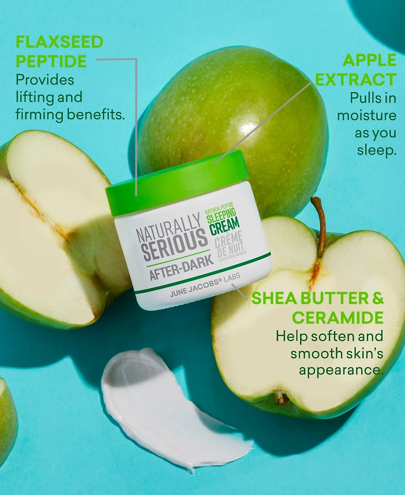 Naturally Serious After-Dark Natural Peptide Sleeping Cream