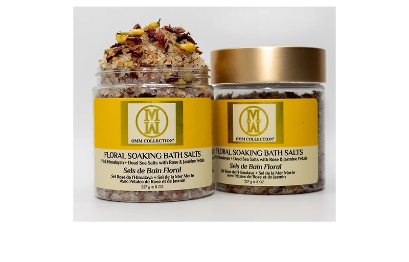 Omm Collection Floral Soaking Bath Salts