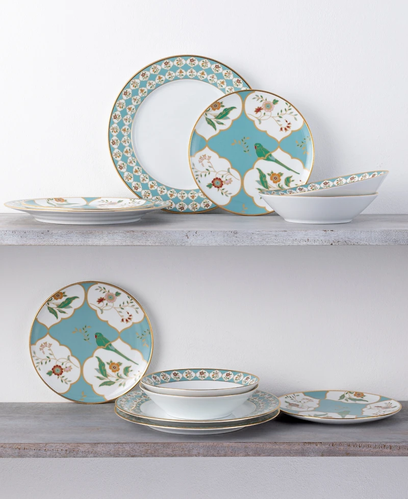 Noritake Lodi's Morning 10.5" Dinner Plates, Set of 4