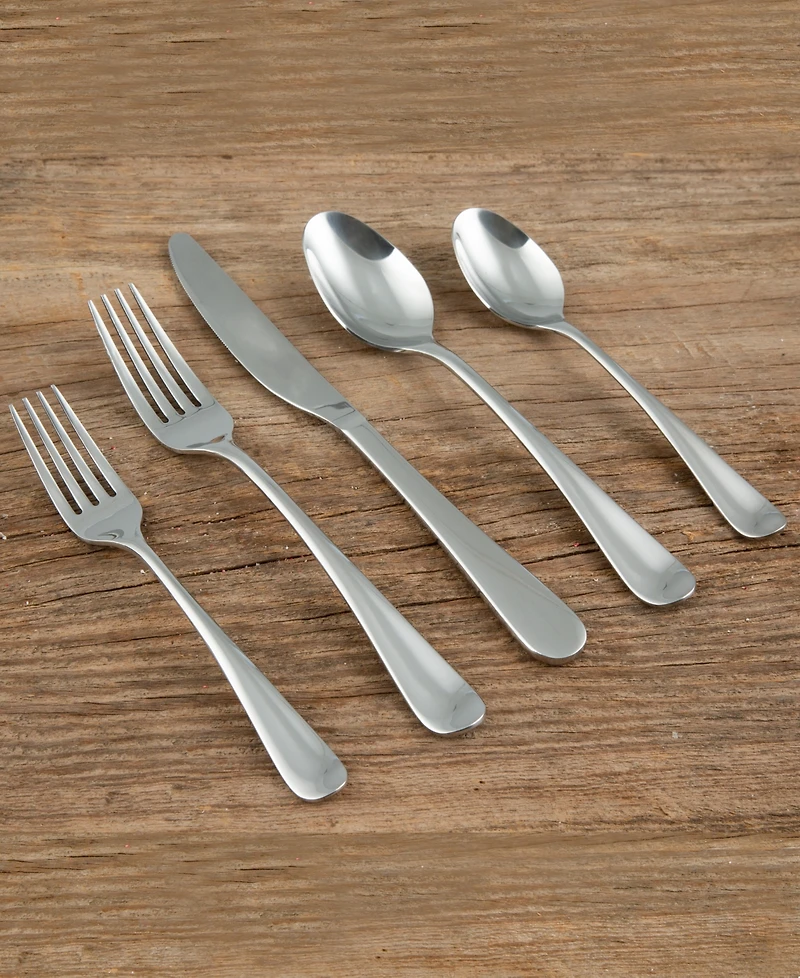 Cambridge Silversmiths Rhiannon Satin 45-Piece Flatware Set, Service for 8