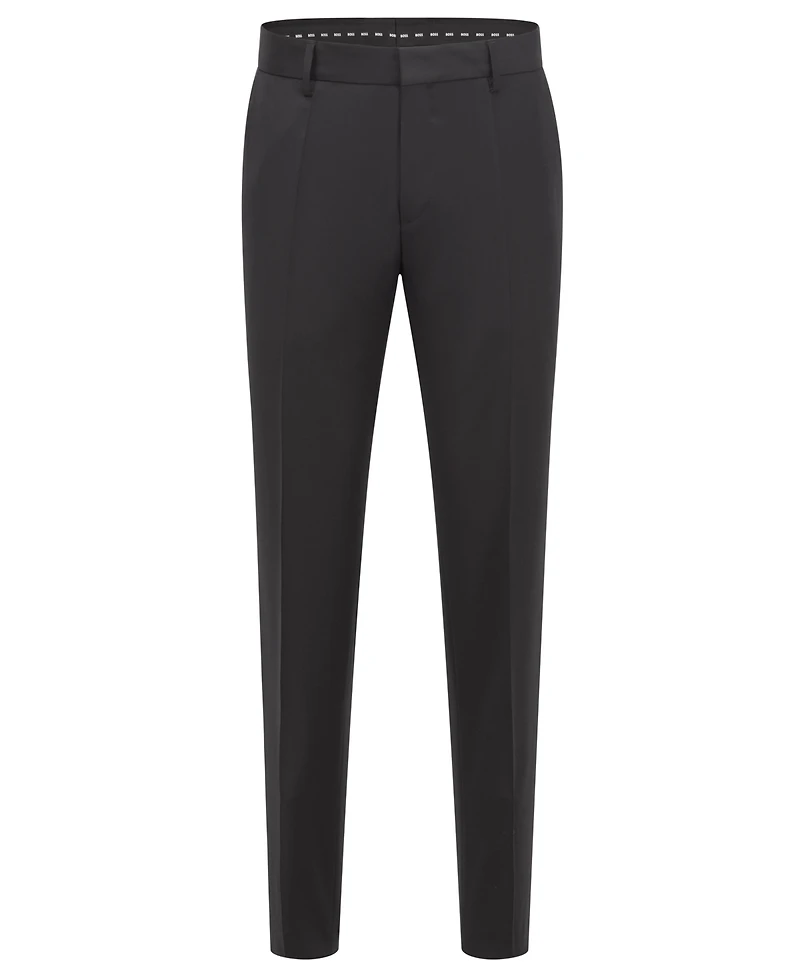 Boss by Hugo Men's Virgin-Wool Serge Slim-Fit Pants