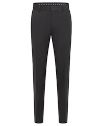 Boss by Hugo Men's Virgin-Wool Serge Slim-Fit Pants