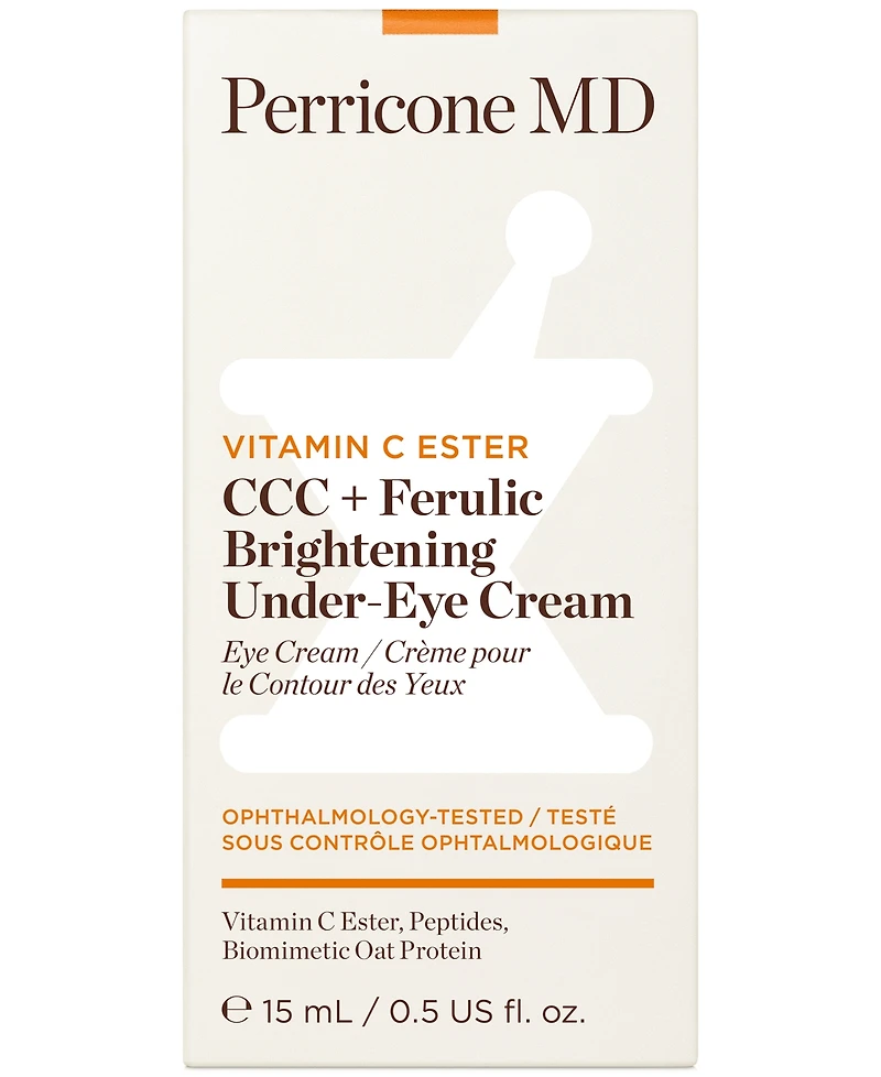 Perricone Md Vitamin C Ester Ccc + Ferulic Brightening Under-Eye Cream, 0.5 oz