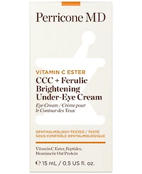 Perricone Md Vitamin C Ester Ccc + Ferulic Brightening Under-Eye Cream, 0.5 oz