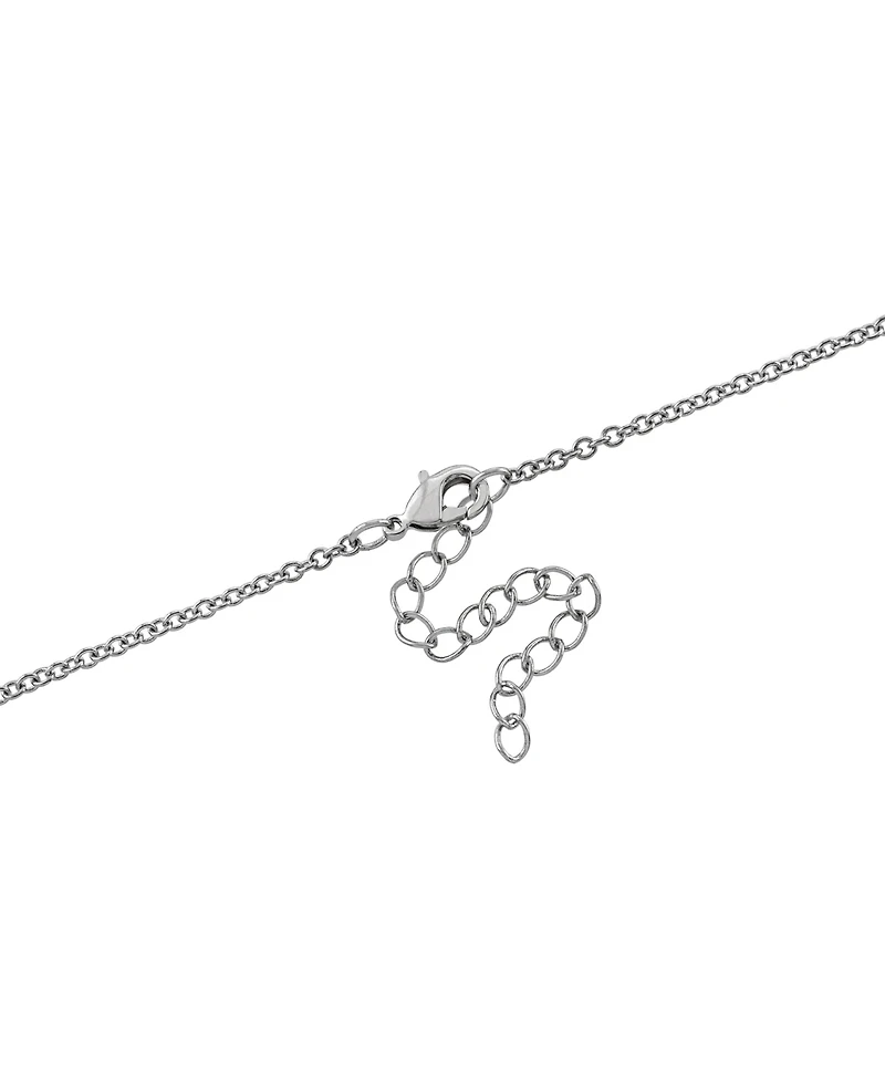 Women's Crystal Watermelon Pendant Necklace